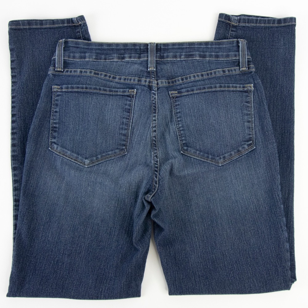 NYDJ‎ Legging Jeans Womens Size 8 Blue Style 10935HY Cut 61802M Lift Tuck - Picture 2 of 10